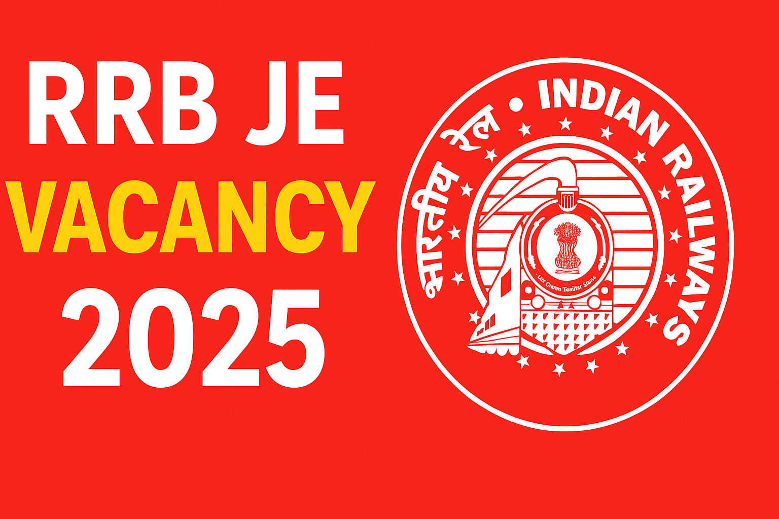 RRB JE Vacancy 2025